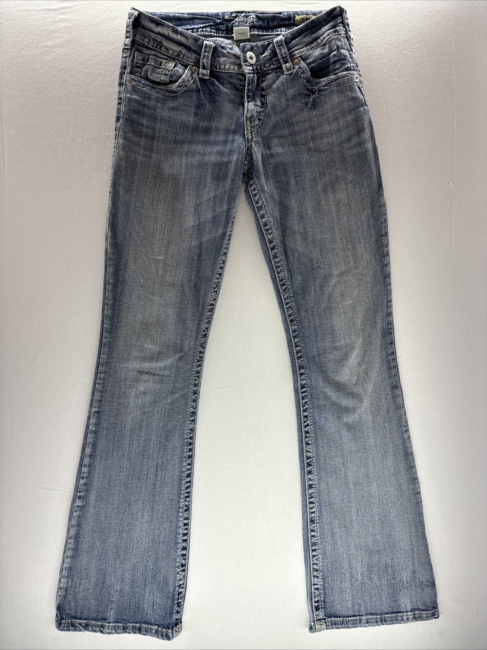 Silver Jeans Suki Mid Rise Bootcut Jeans Size 27x32 Women’s Excellent Condit